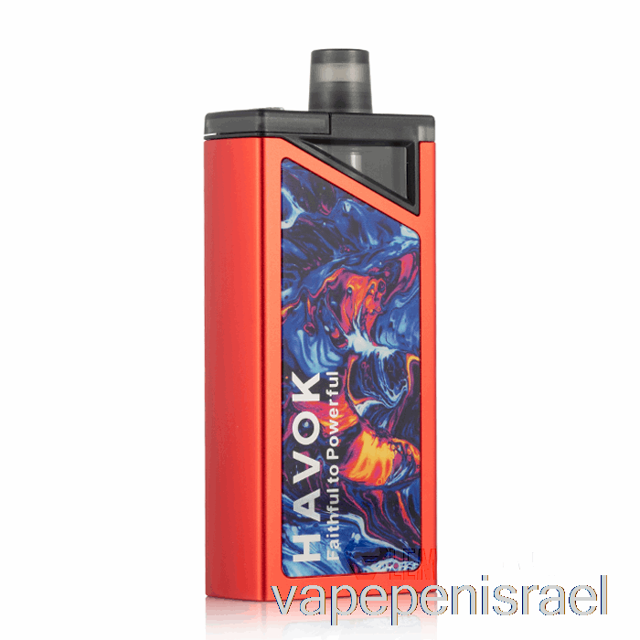 חד פעמי Vape Israel Uwell Havok V1 65w Pod Mod Red